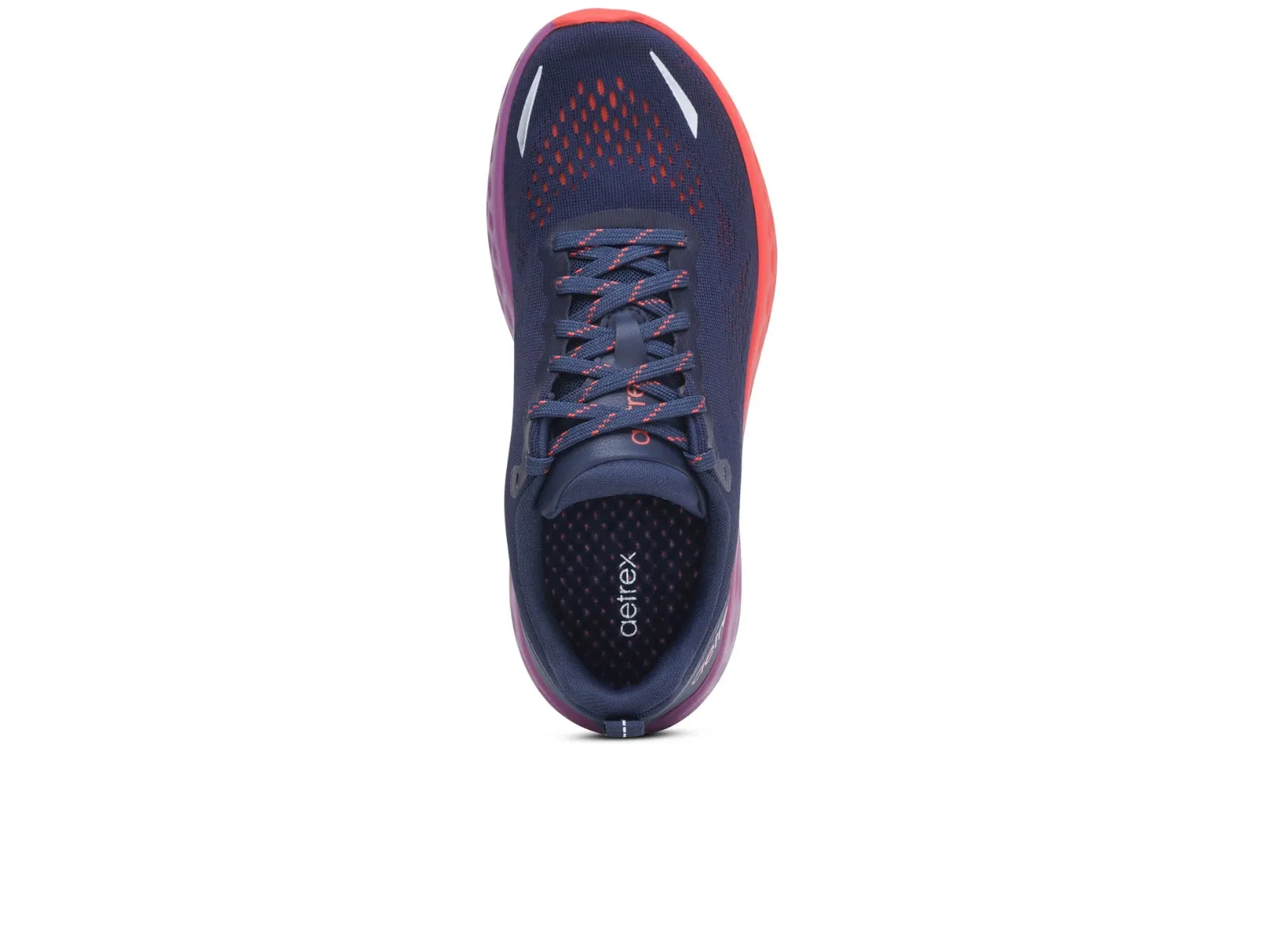Aetrex Danika Arch Support AP115 W35 - Navy Coral