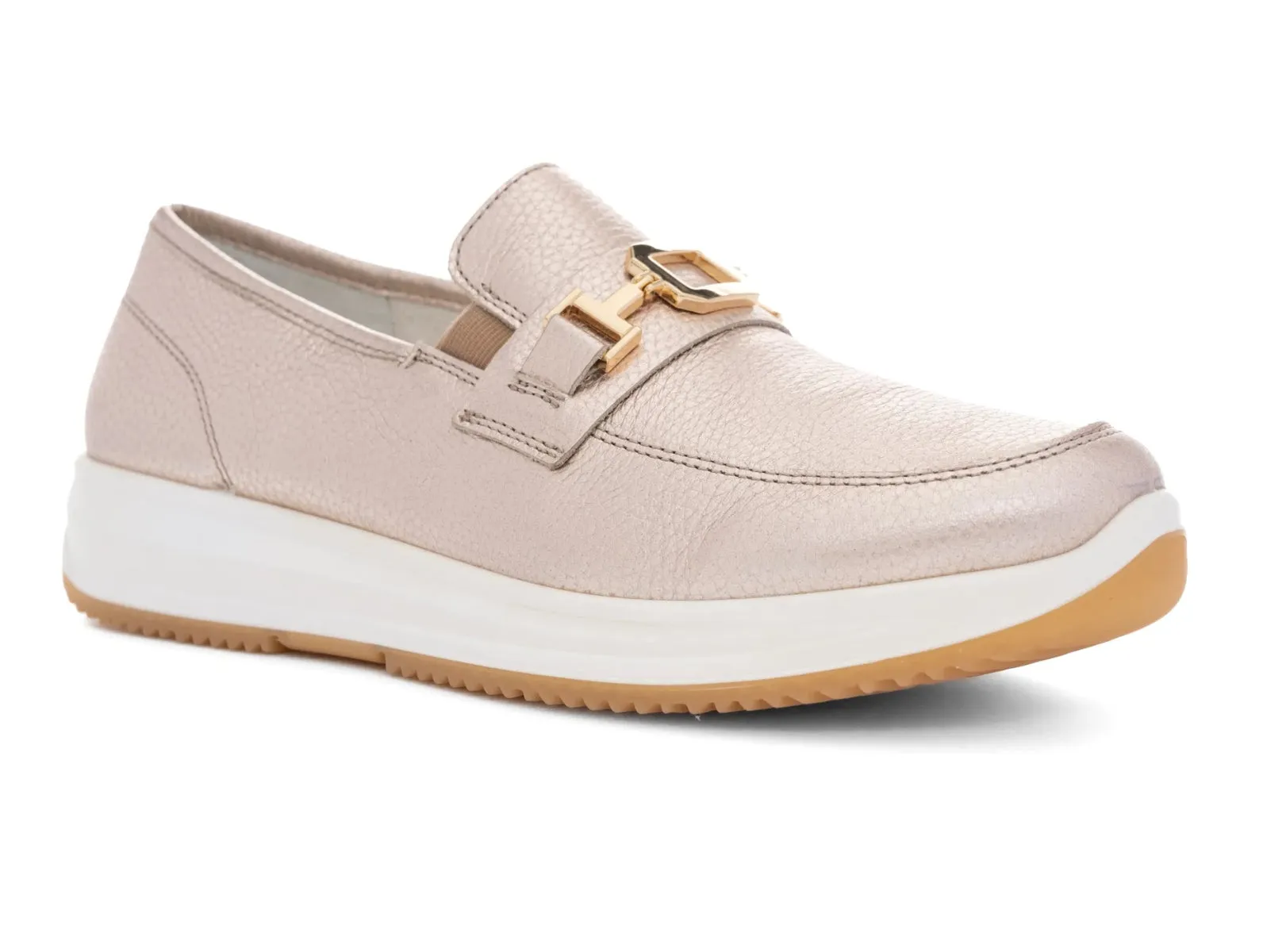 Ara 12-25528-08 Osaka – Gold Sand Leather Loafer