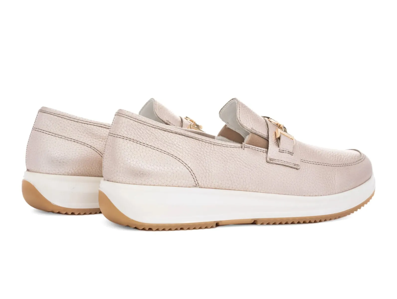 Ara 12-25528-08 Osaka – Gold Sand Leather Loafer