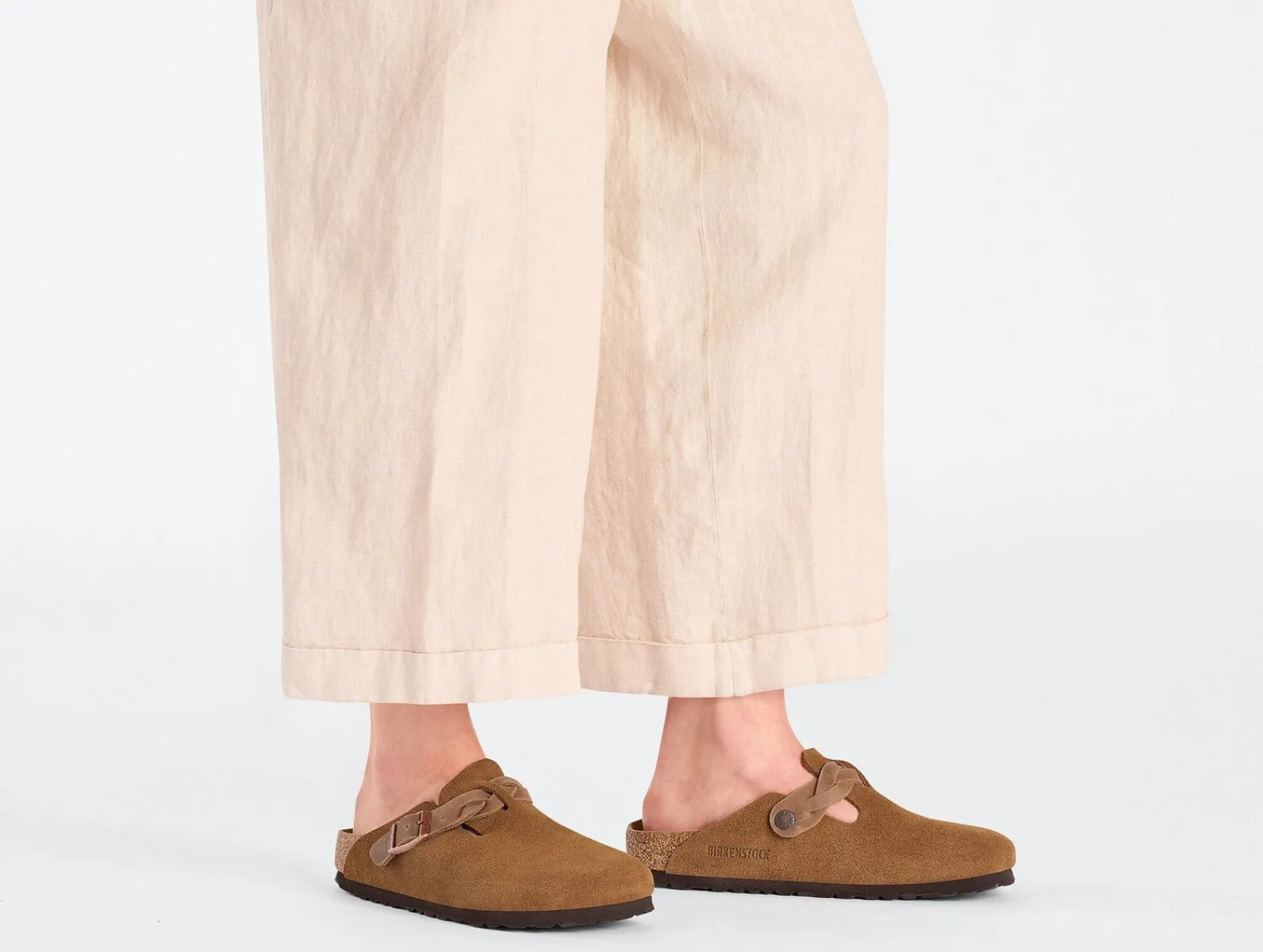 Birkenstock 1026713 Boston Braided - Mink