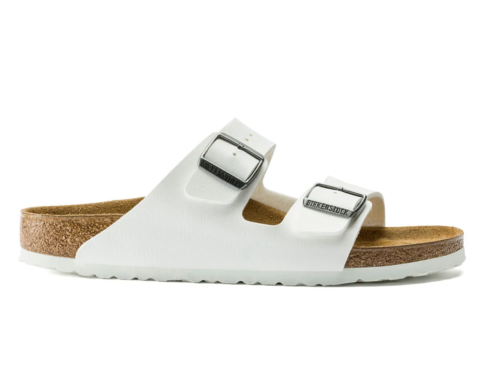 Birkenstock Arizona Birko-Flor 0552683 Narrow - White
