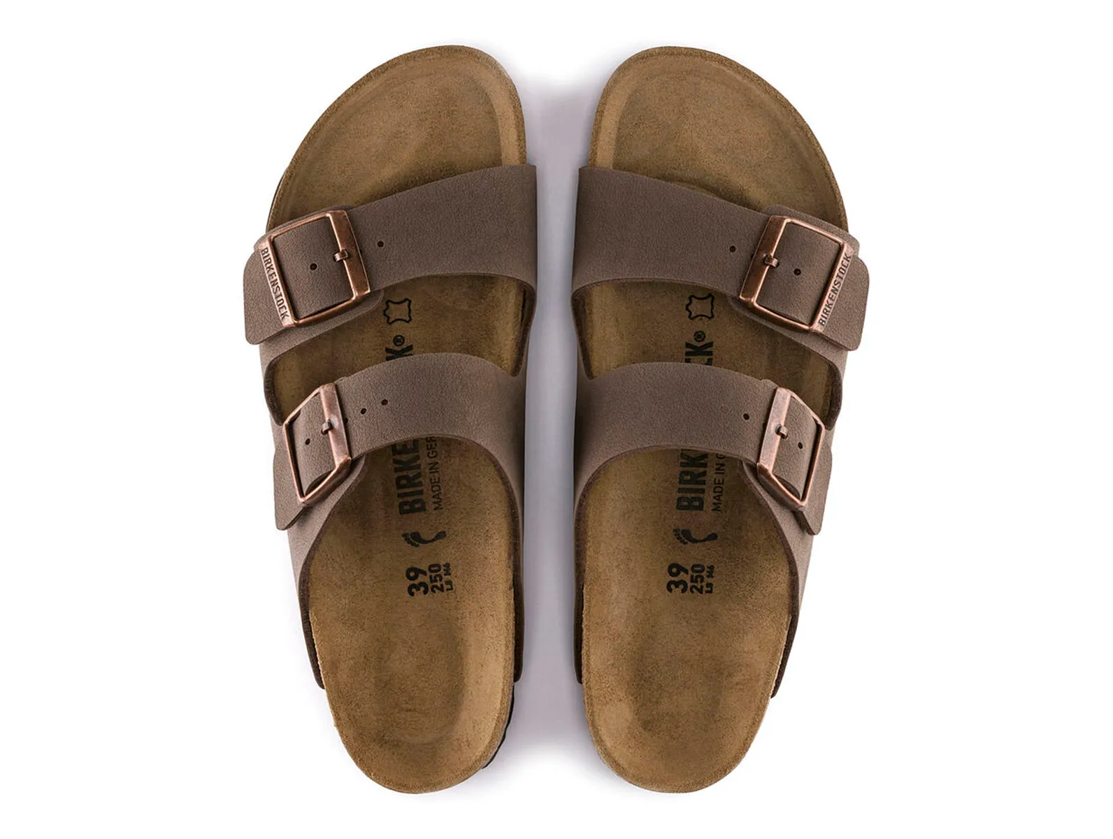 Birkenstock Arizona Birko-Flor® Nubuck  0151183  Narrow - Mocha
