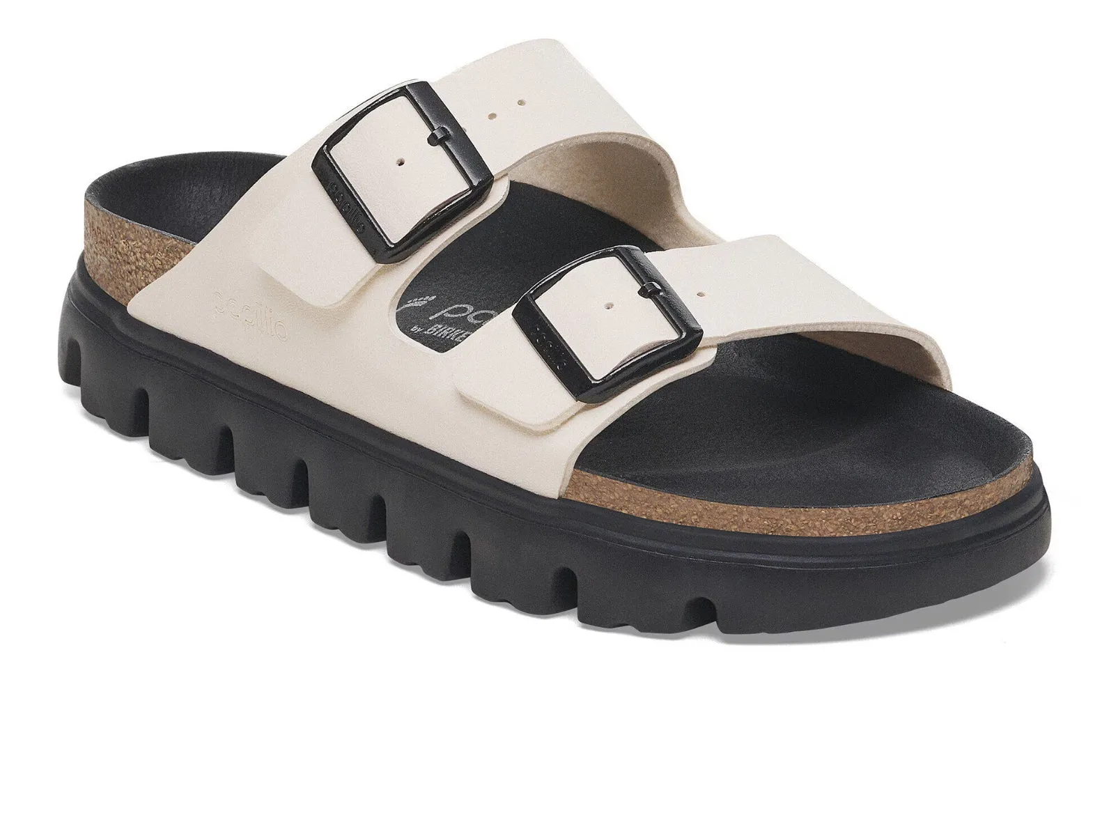 Birkenstock Arizona Papillio Chunky 1029119 - Eggshell Black