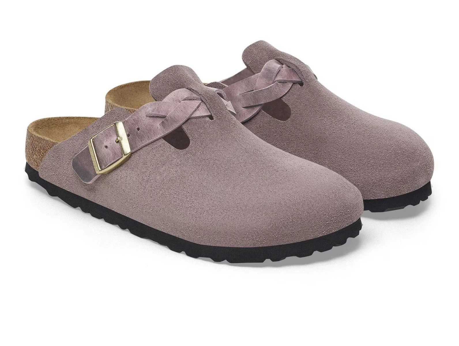 Birkenstock Boston Braided 1029122 - Faded Purple