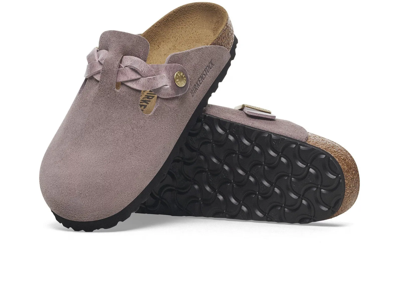 Birkenstock Boston Braided 1029122 - Faded Purple