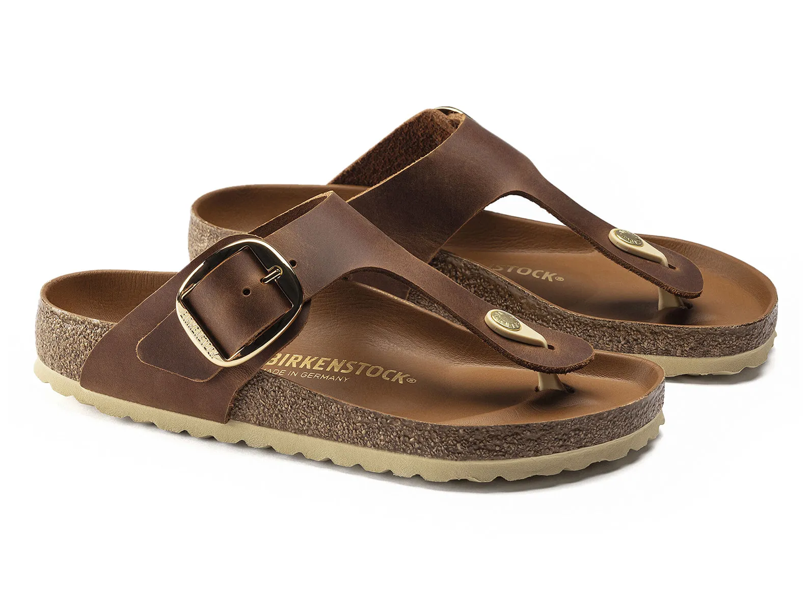 Birkenstock Gizeh Big Buckle 1018745 - Cognac