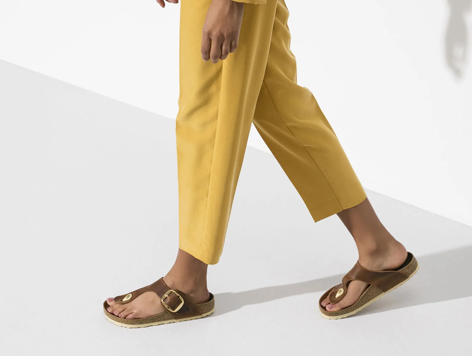 Birkenstock Gizeh Big Buckle 1018745 - Cognac