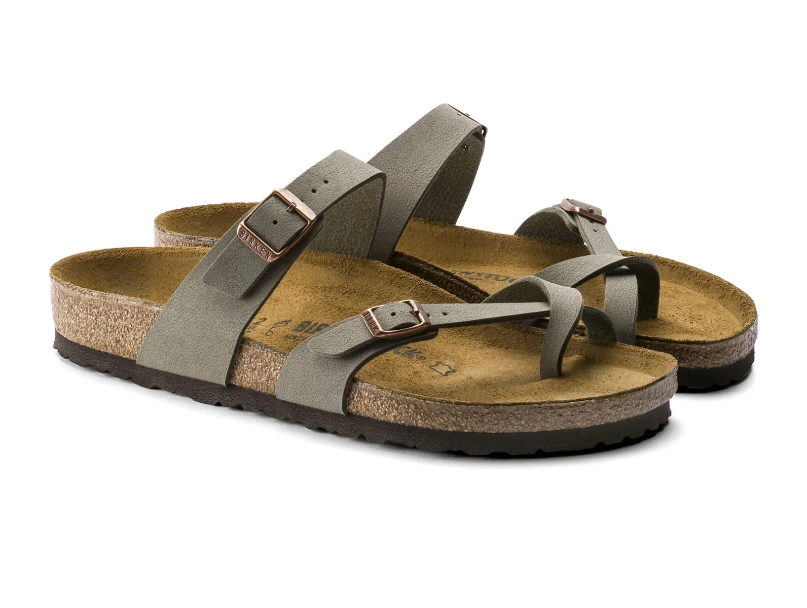 Birkenstock Mayari Birkibuc® 0071071 Standard - Stone