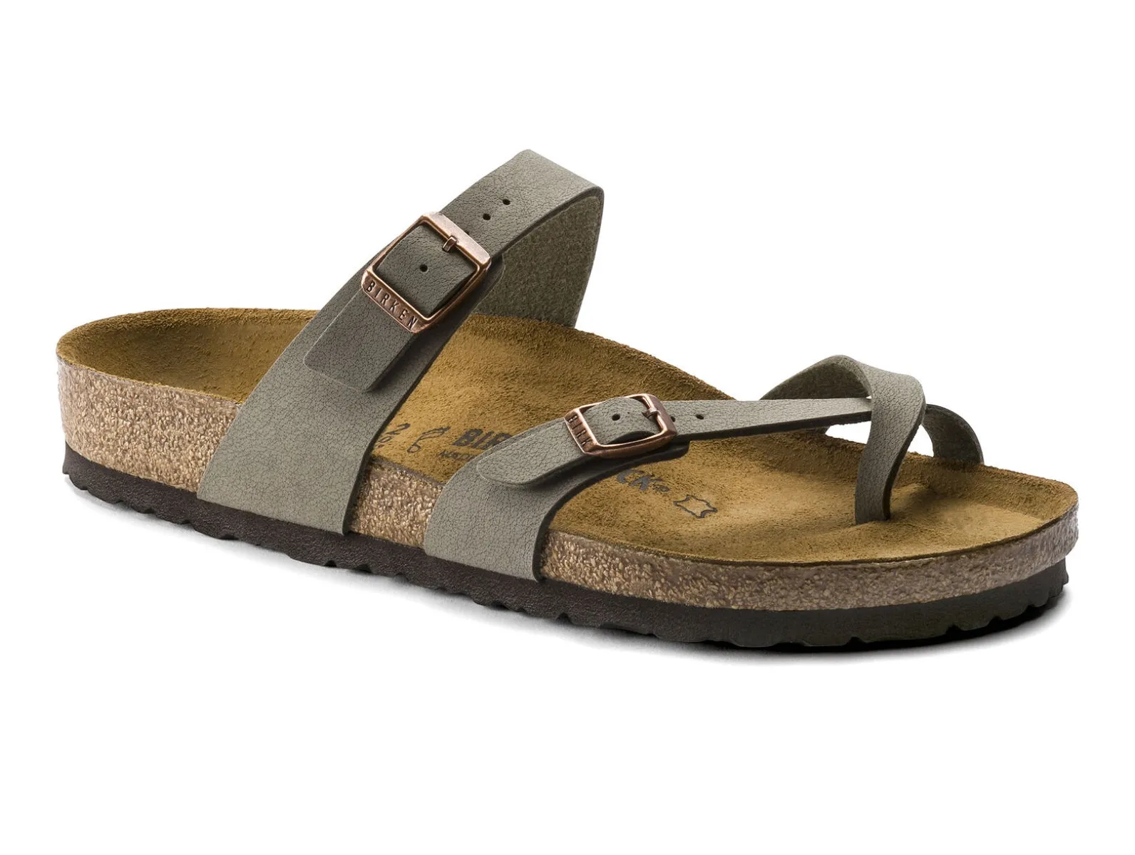 Birkenstock Mayari Birkibuc® 0071071 Standard - Stone
