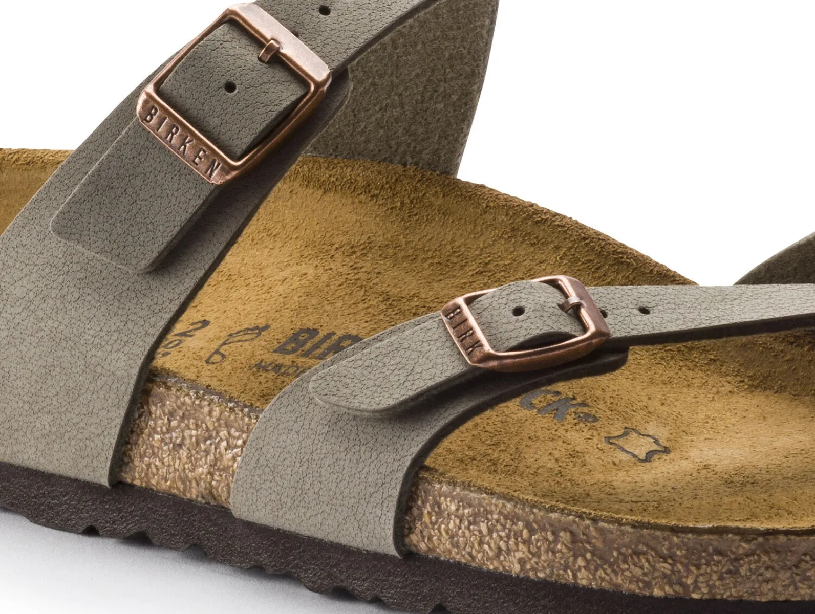 Birkenstock Mayari Birkibuc® 0071071 Standard - Stone