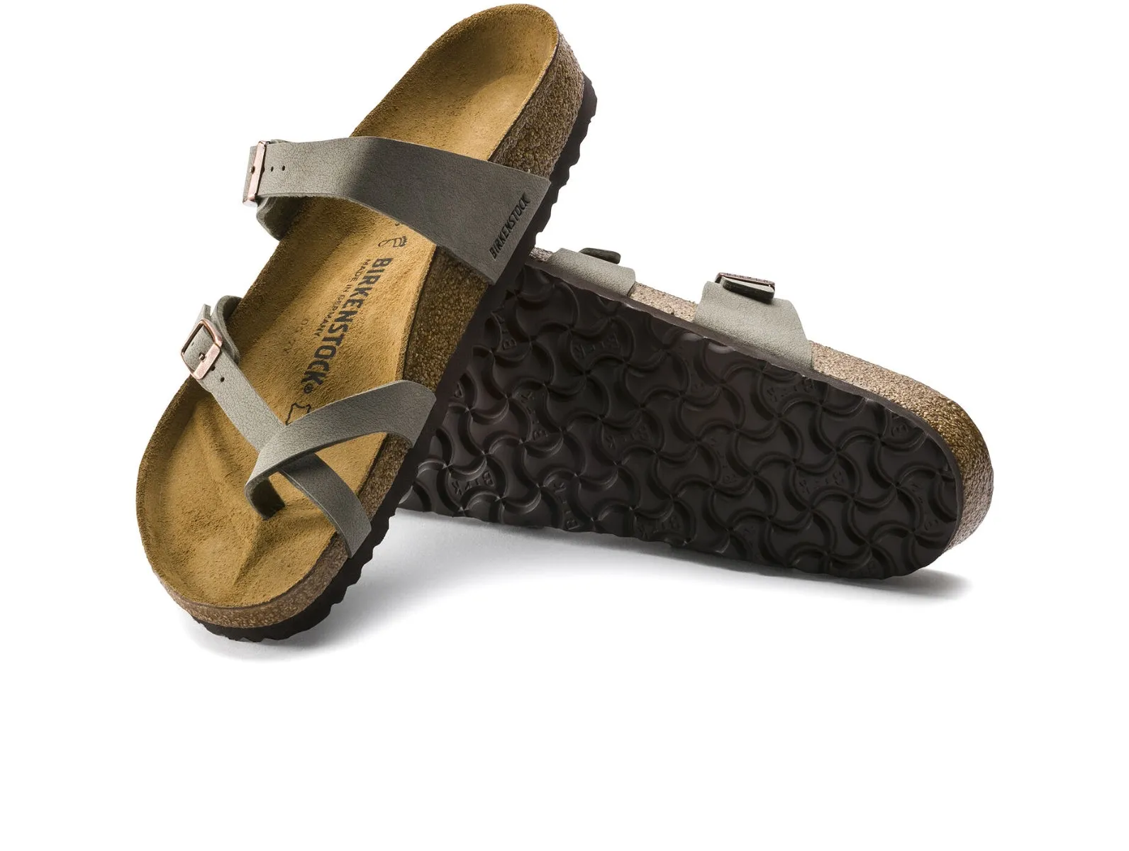 Birkenstock Mayari Birkibuc® 0071071 Standard - Stone
