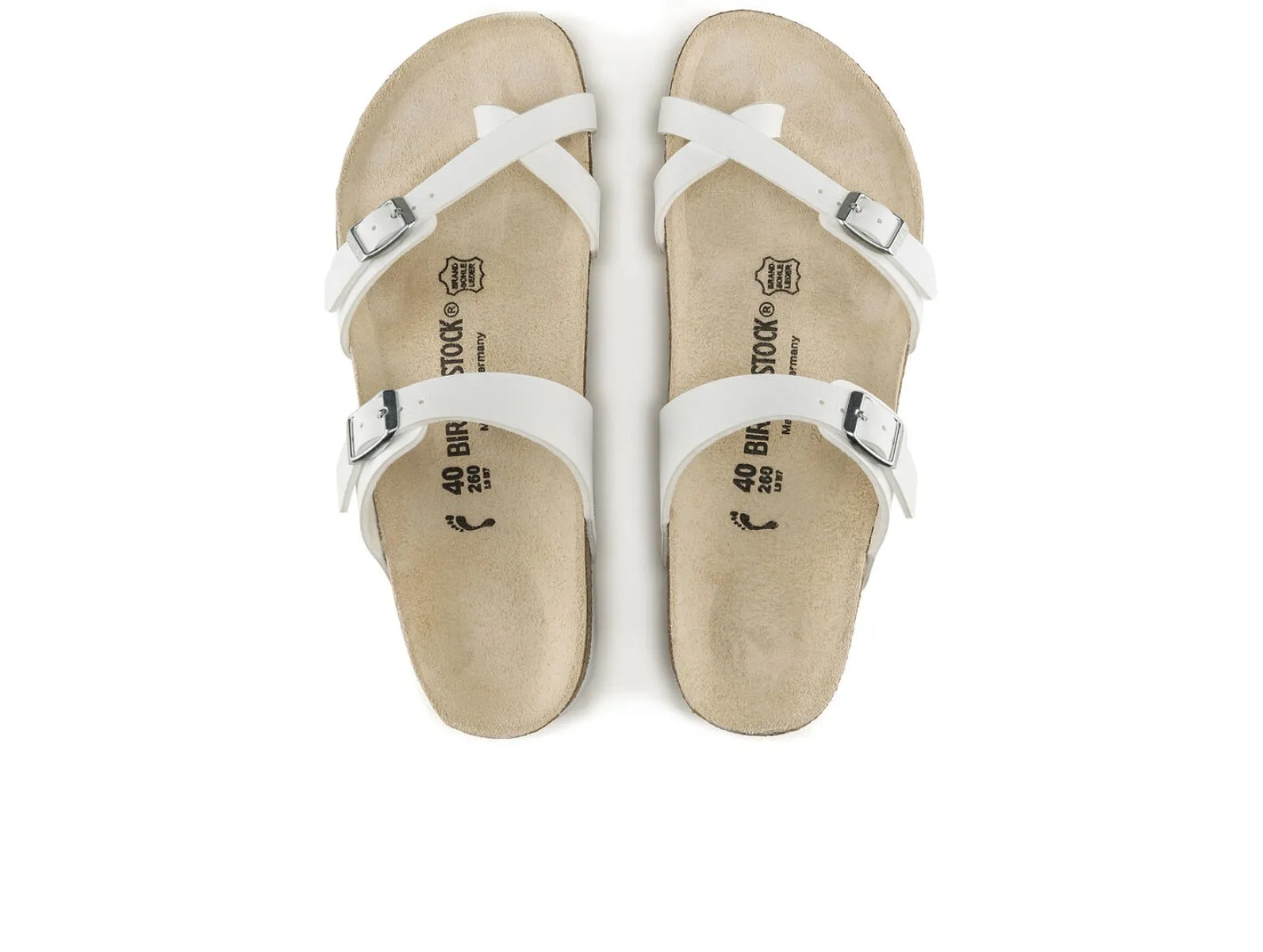 Birkenstock Mayari Birko-Flor® 0071051 Standard – White