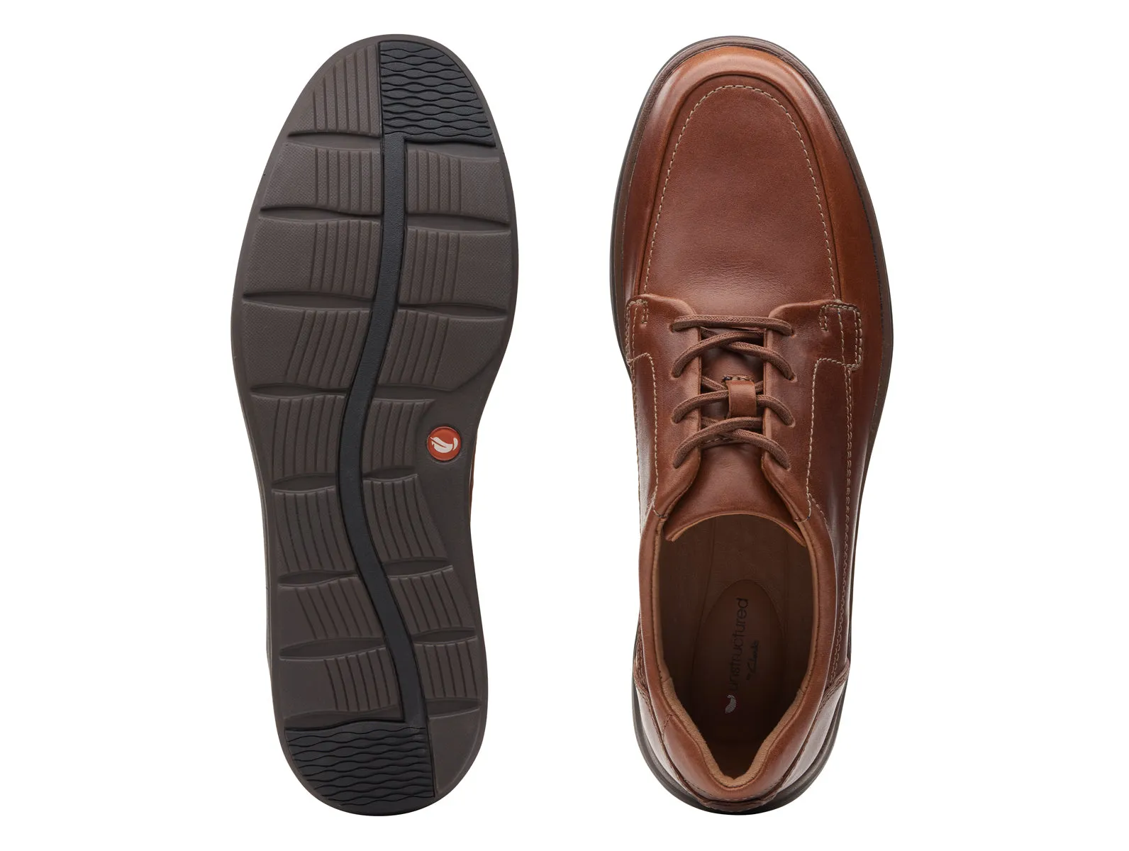 Clark Un Abode Ease - Dark Tan Leather