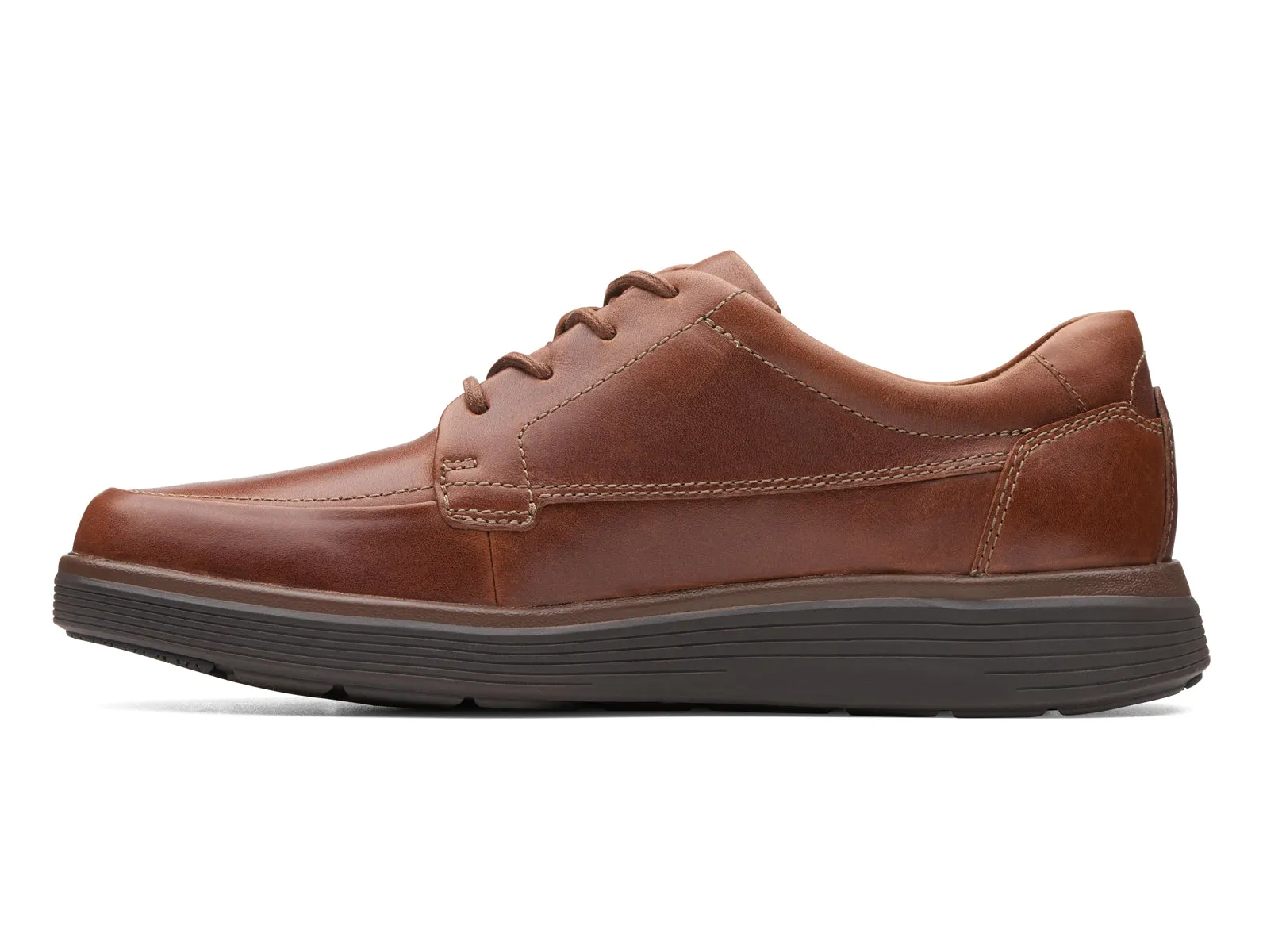 Clark Un Abode Ease - Dark Tan Leather