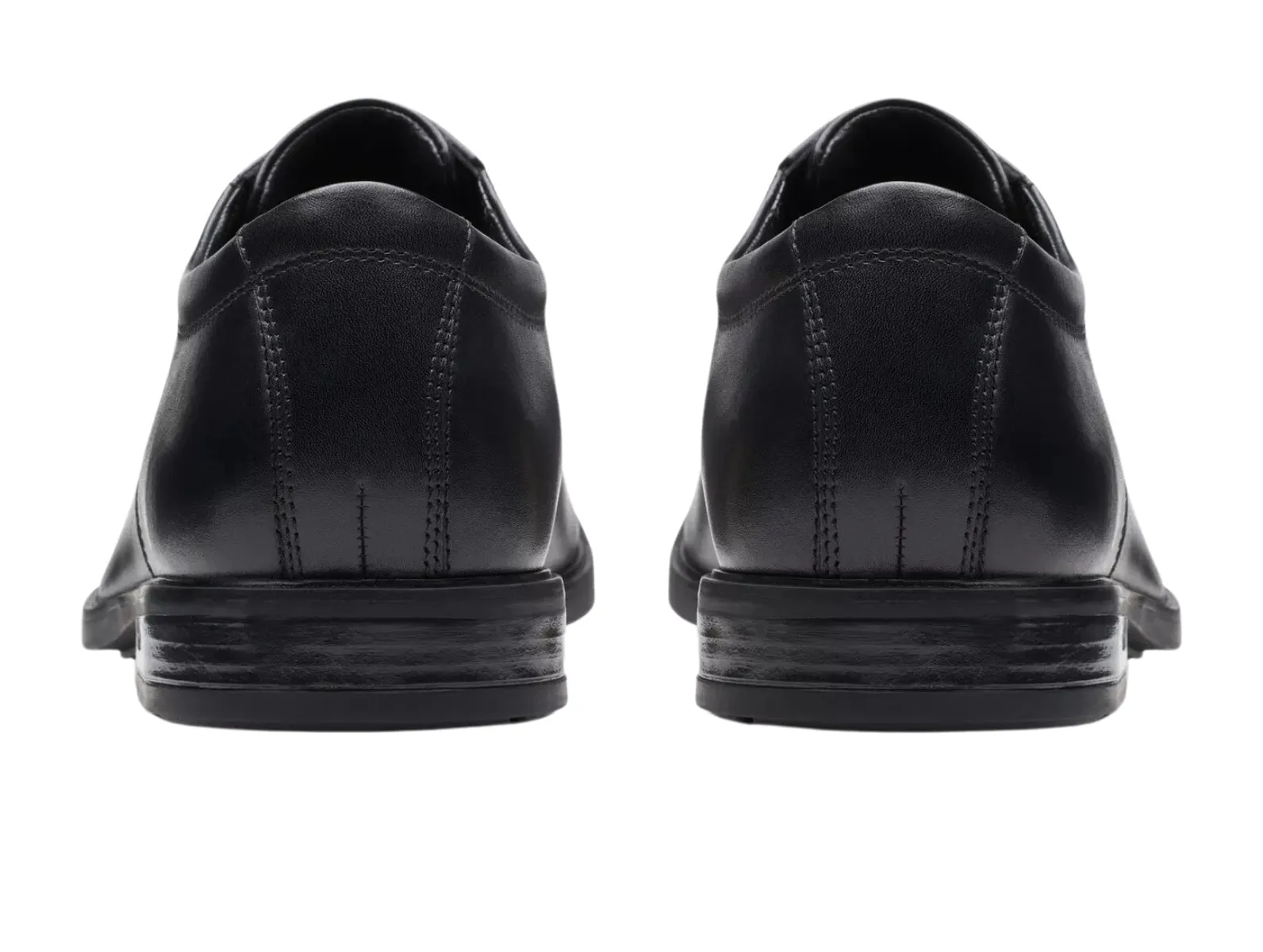 Clarks Howard Over - Black Leather