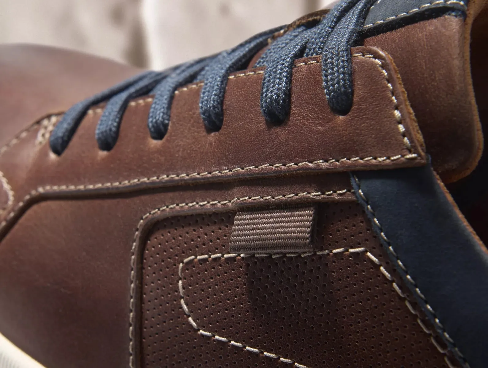 Clarks Mapstone Lace - Mahogony