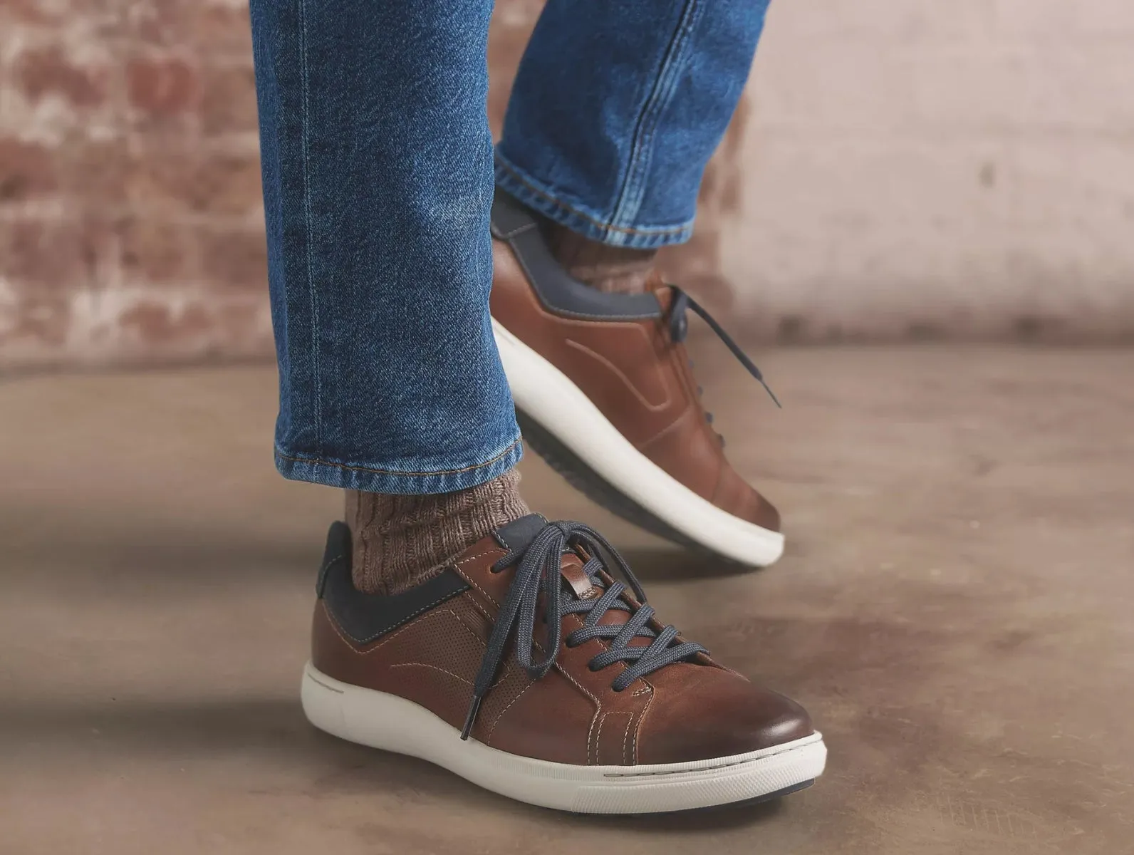 Clarks Mapstone Lace - Mahogony