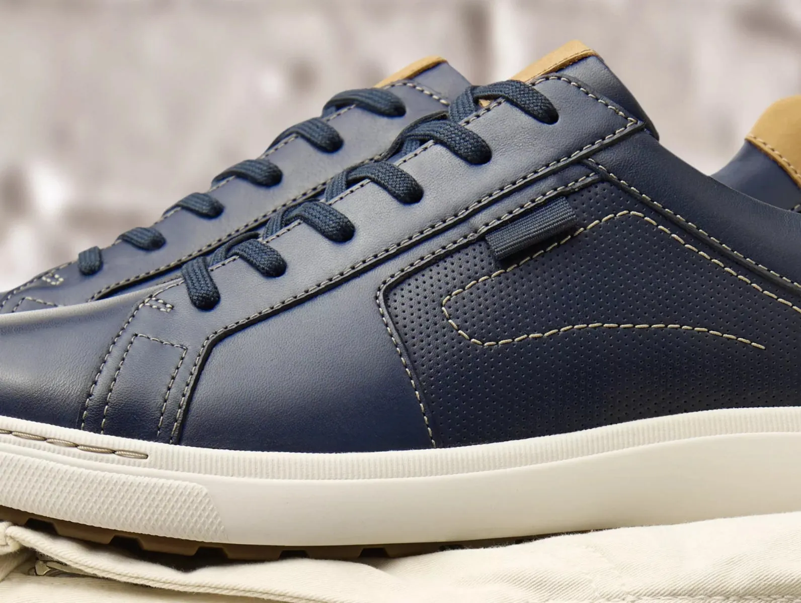 Clarks Mapstone Lace - Navy