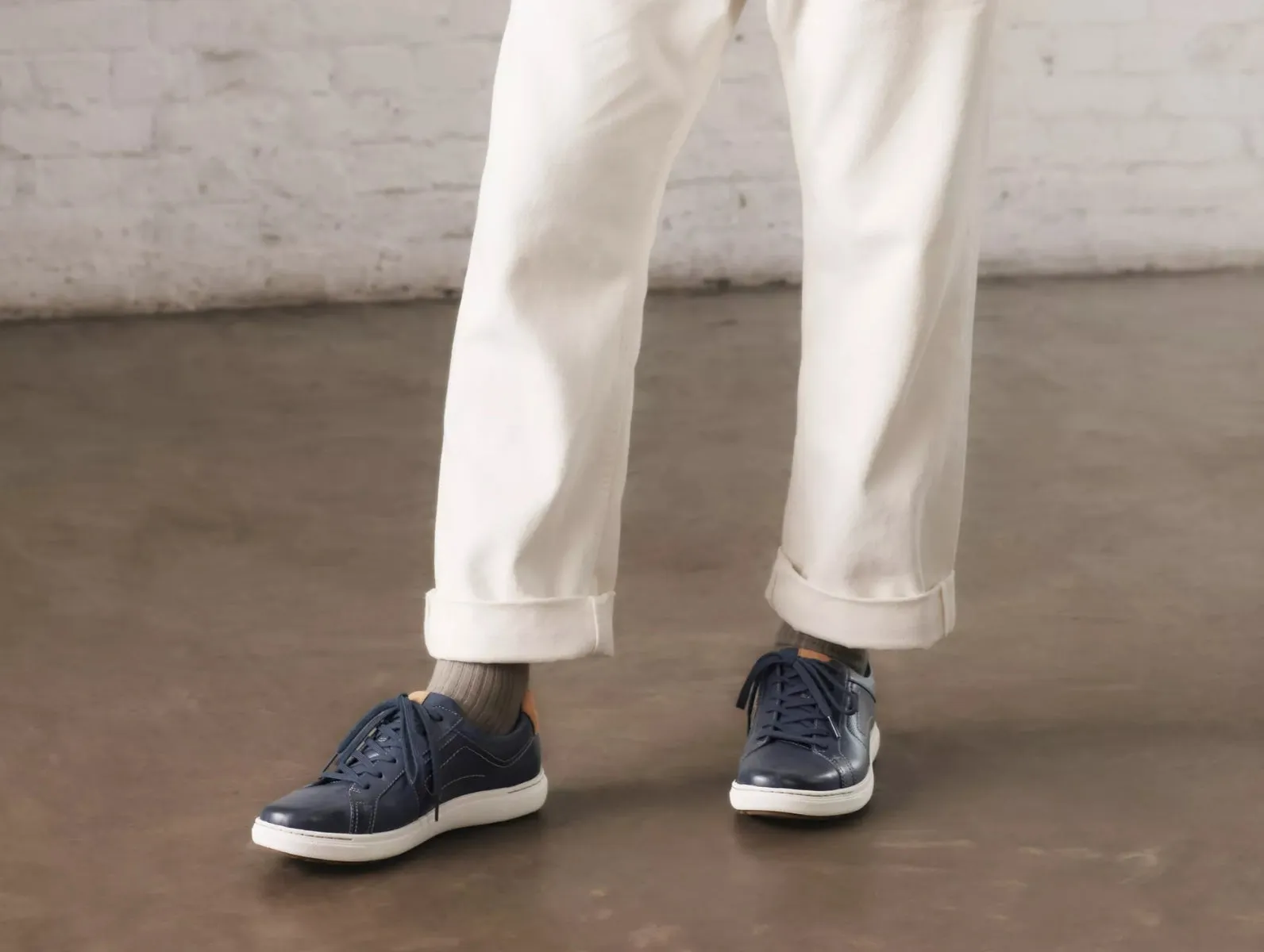 Clarks Mapstone Lace - Navy