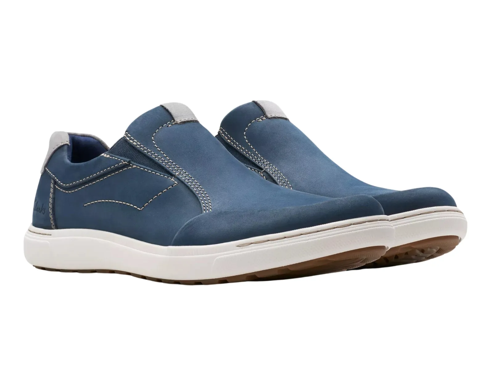Clarks Mapstone Step - Navy Nubuck