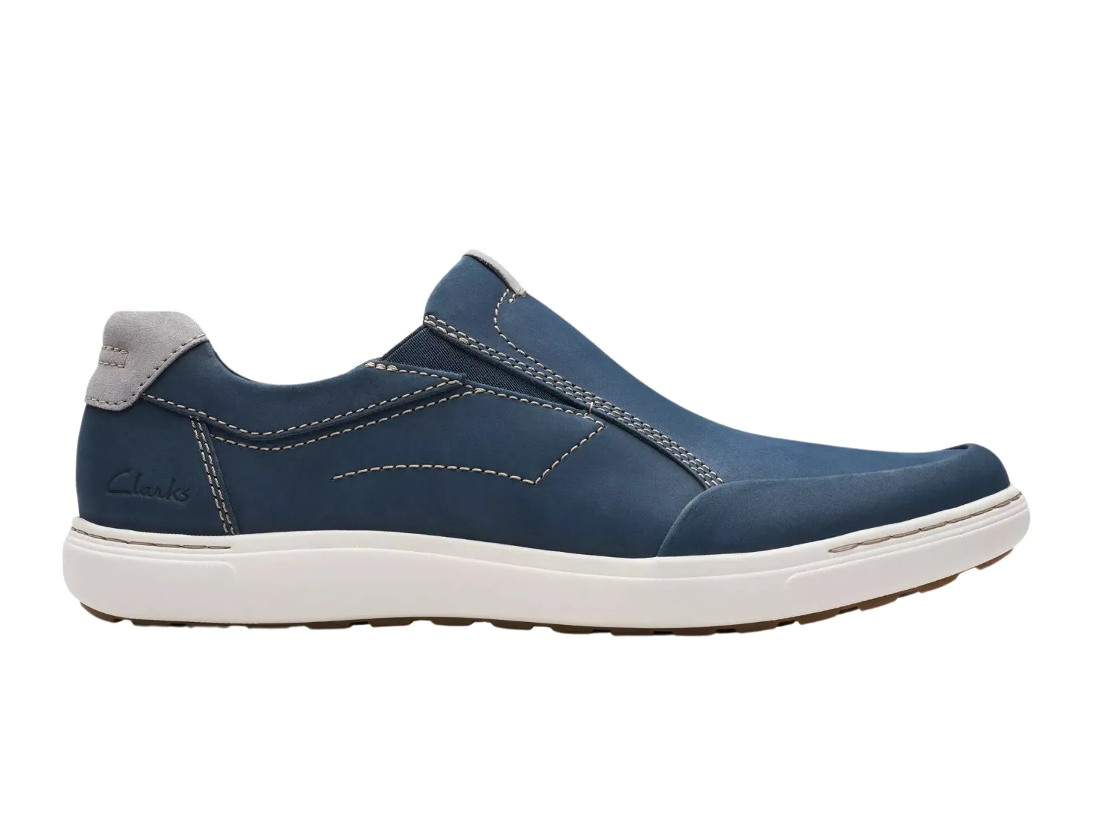 Clarks Mapstone Step - Navy Nubuck