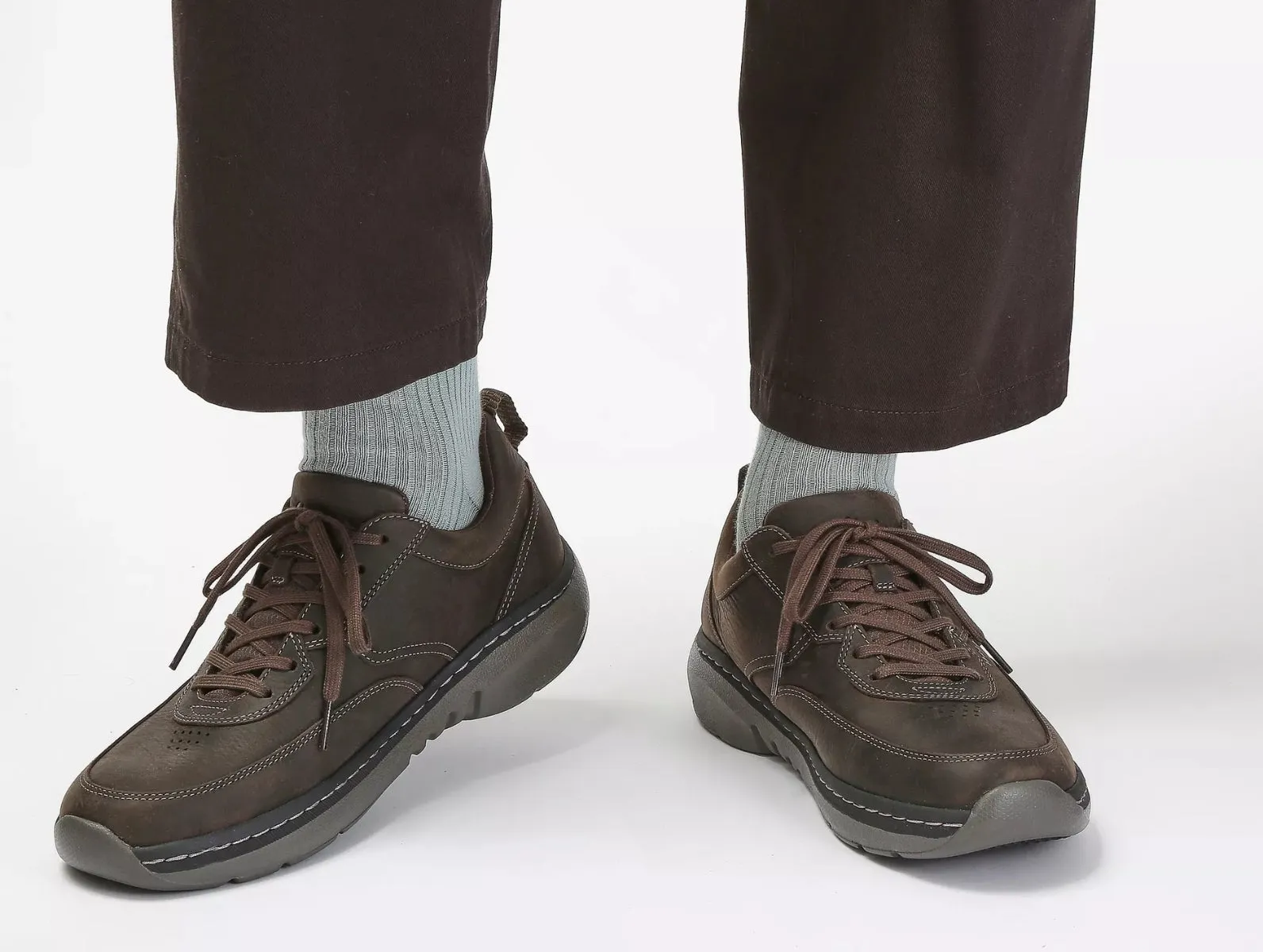 Clarks PRO Lace - Dark Brown Tumbled