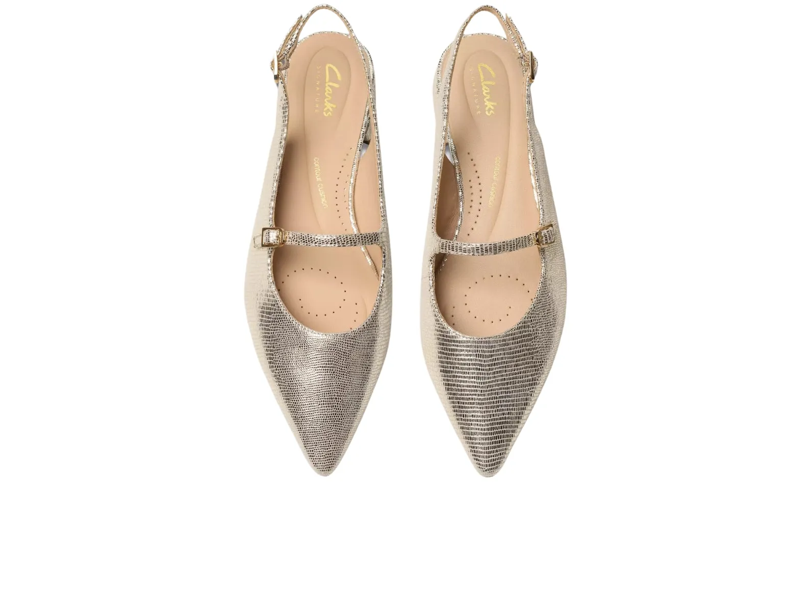 Clarks Sensa 15 Shine - Champagne Interest