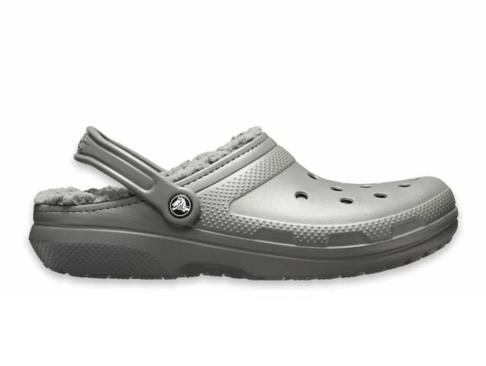Crocs 203591-0EX Classic Lined Clog - Slate Grey