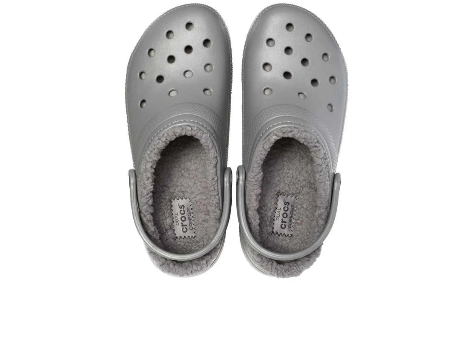 Crocs 203591-0EX Classic Lined Clog - Slate Grey