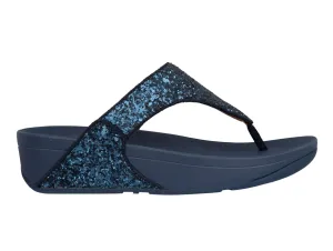 Fitflop Lulu Glitter Toe Post X03-399-050 - Midnight Navy