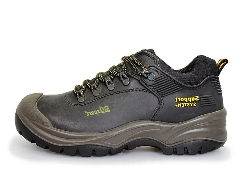 Gri Sport Worker Steel Toe Shoe - Black