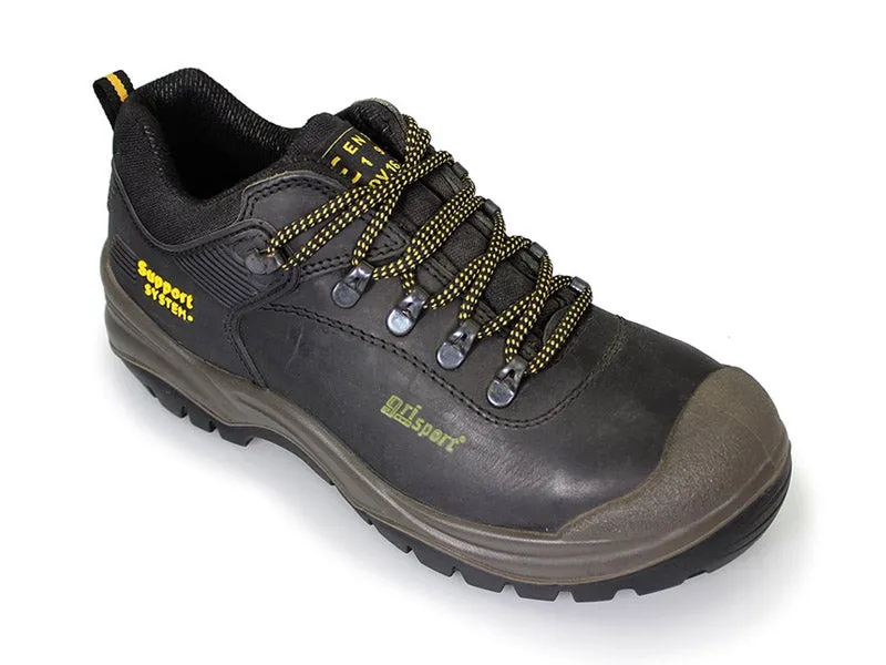 Gri Sport Worker Steel Toe Shoe - Black