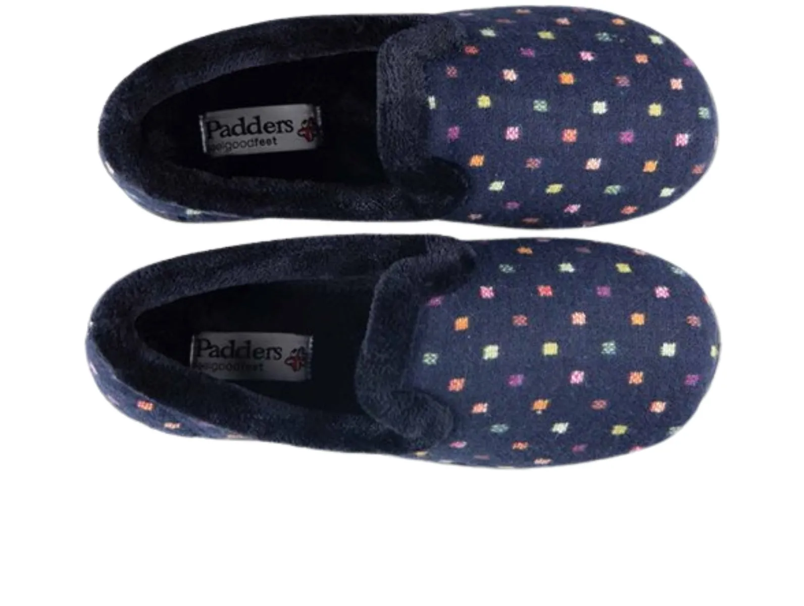 Padders Repose 4076 - Woven Spot Navy