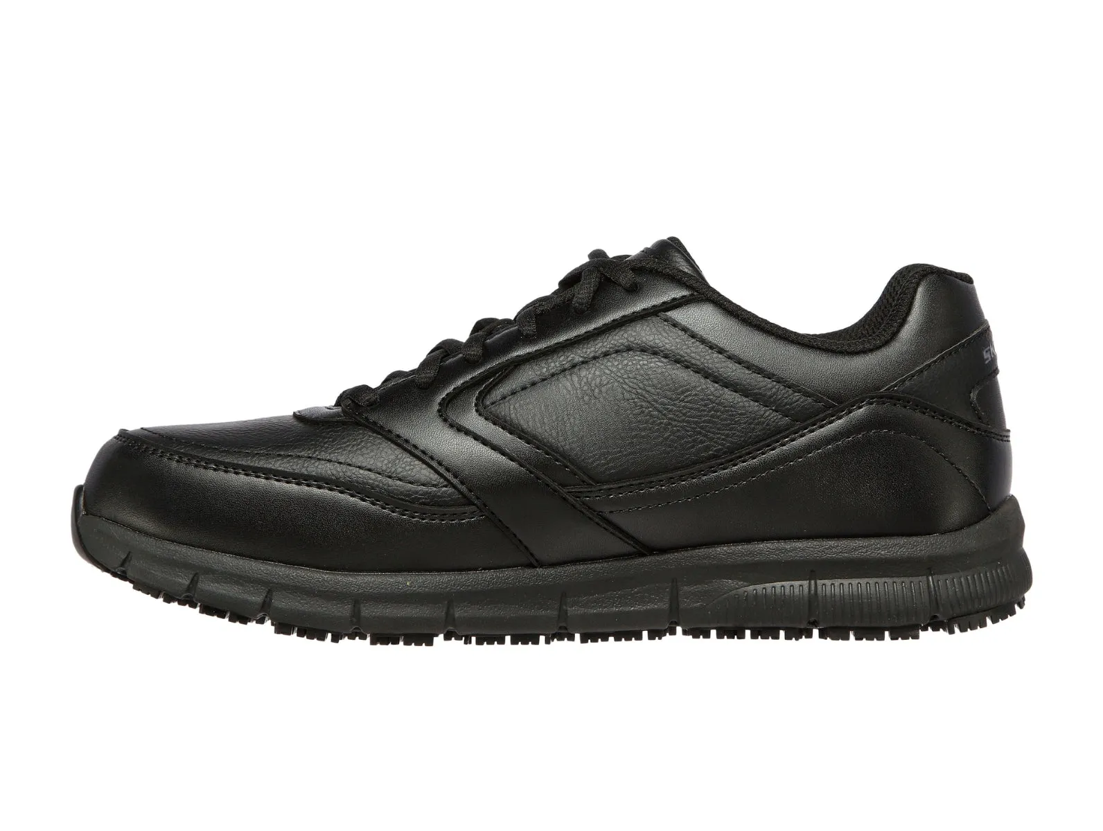 Skechers 77156EC Work Relaxed Fit: Nampa SR - Black